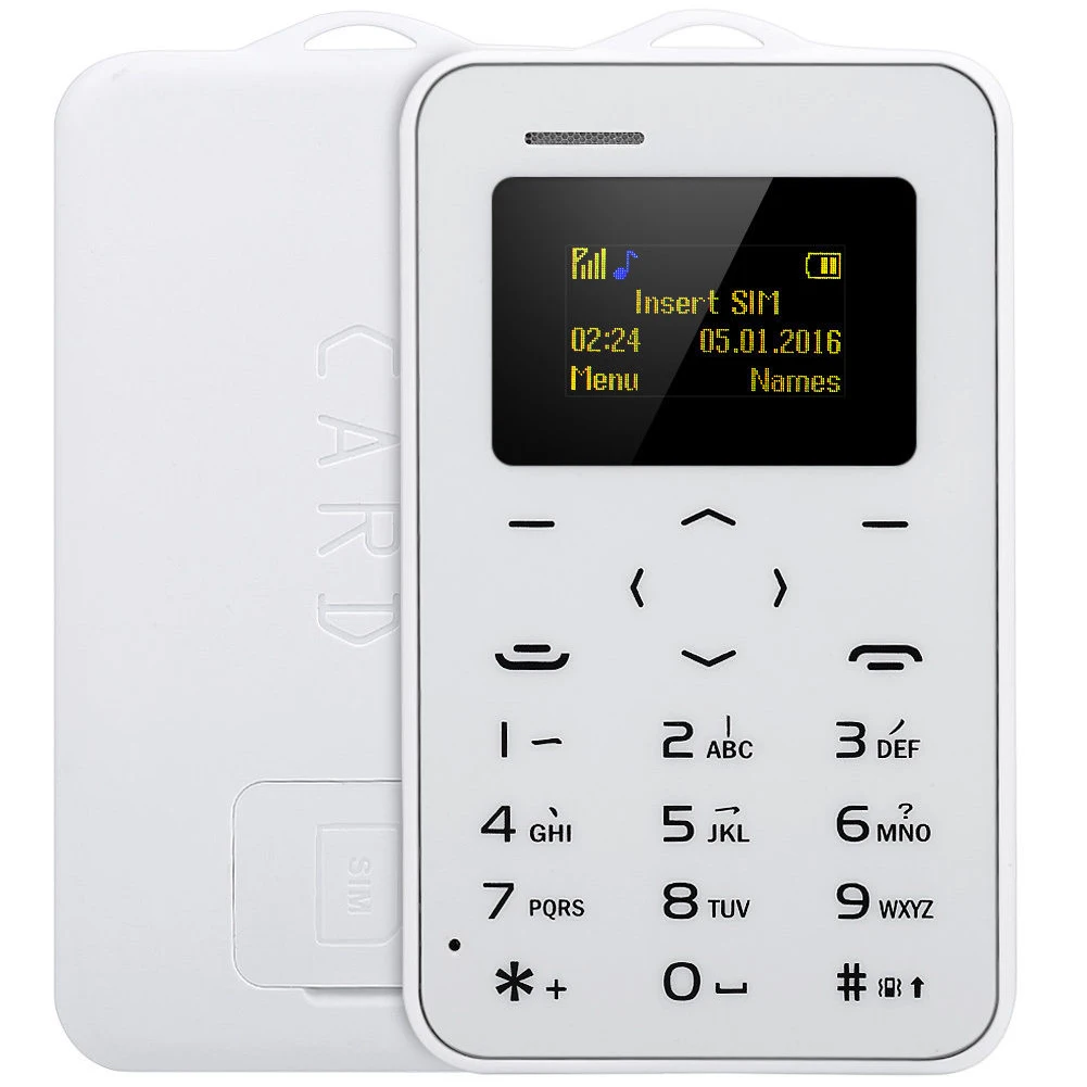 AIEK C6 1 0 ''карта TFT карманный мобильный телефон Bluetooth Календарь
