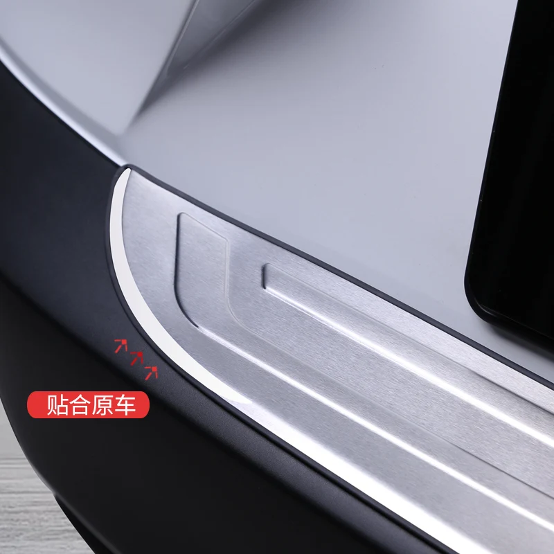 Для Mazda CX 3 CX3 2015 2016 2017 нержавеющая сталь Внутренний Внешний задний багажник бампер