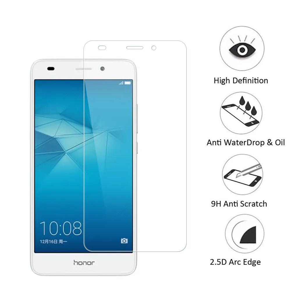 2 шт Защитное стекло для Honor 5a 5c 4c Pro, закаленное стекло для huawei 5a c 4c Pro, защита экрана a5 c5 c4 Pro, защитное стекло