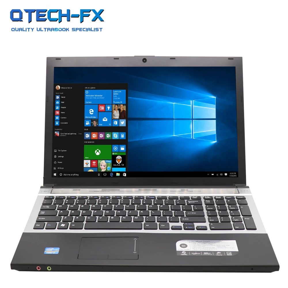 15 6 дюймовый ноутбук i7 8 Гб RAM SSD 512 ГБ/256 ГБ быстрый процессор Intel Core Windows 10 BT бизнес