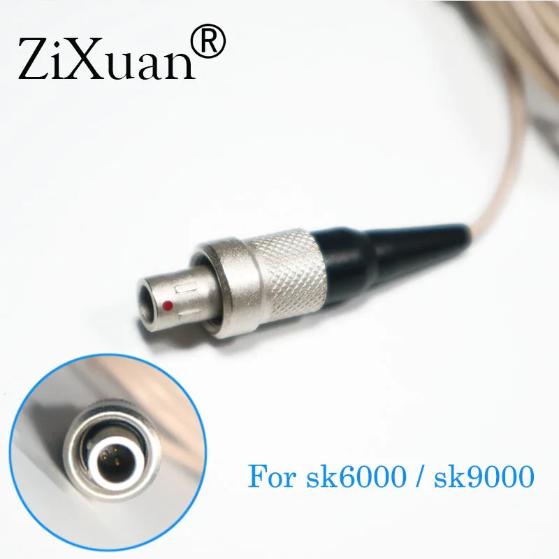 MKE 2-4 галстук микрофон-гарнитура микрофон-петличка Mic 3 Pin для Sennheiser SK6000 SK9000 Беспроводная система передатчик
