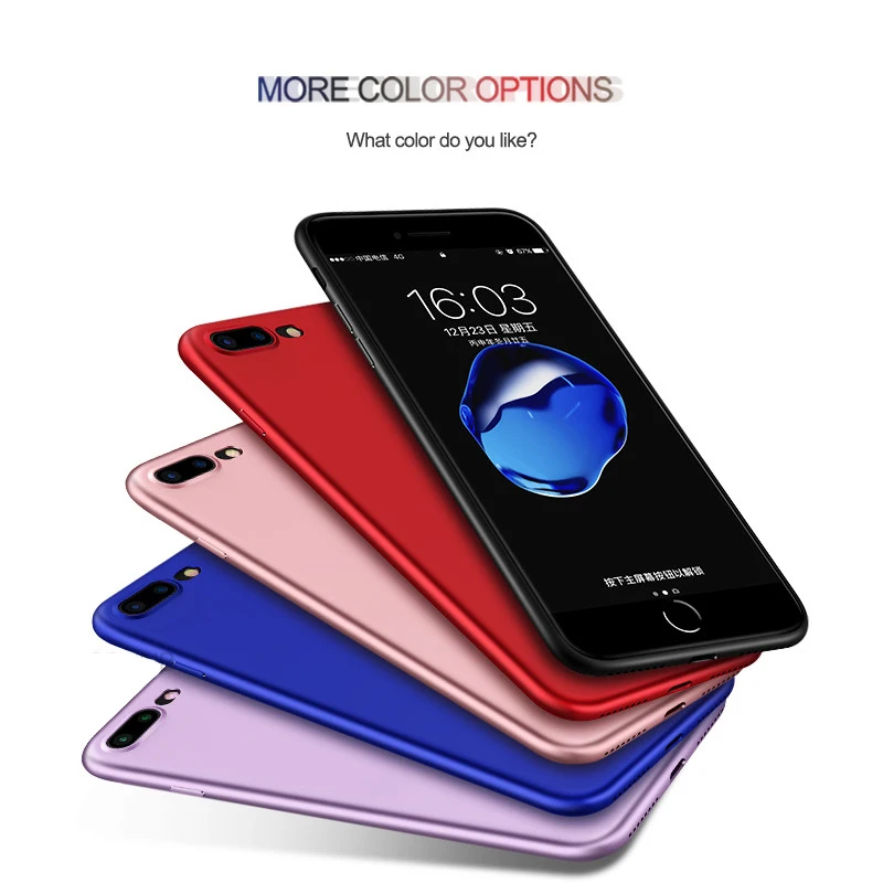 Роскошный Матовый Мягкий силиконовый чехол накладка для iPhone 5 5S SE 6 6S 7 8 Plus яркий с