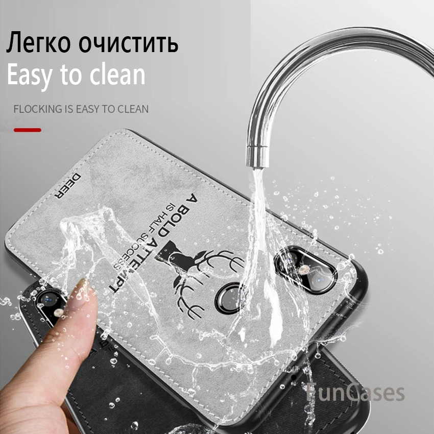 Противоударный тканевый чехол с оленем для Xio mi Red 6 6a note Pro 5 противоударный на