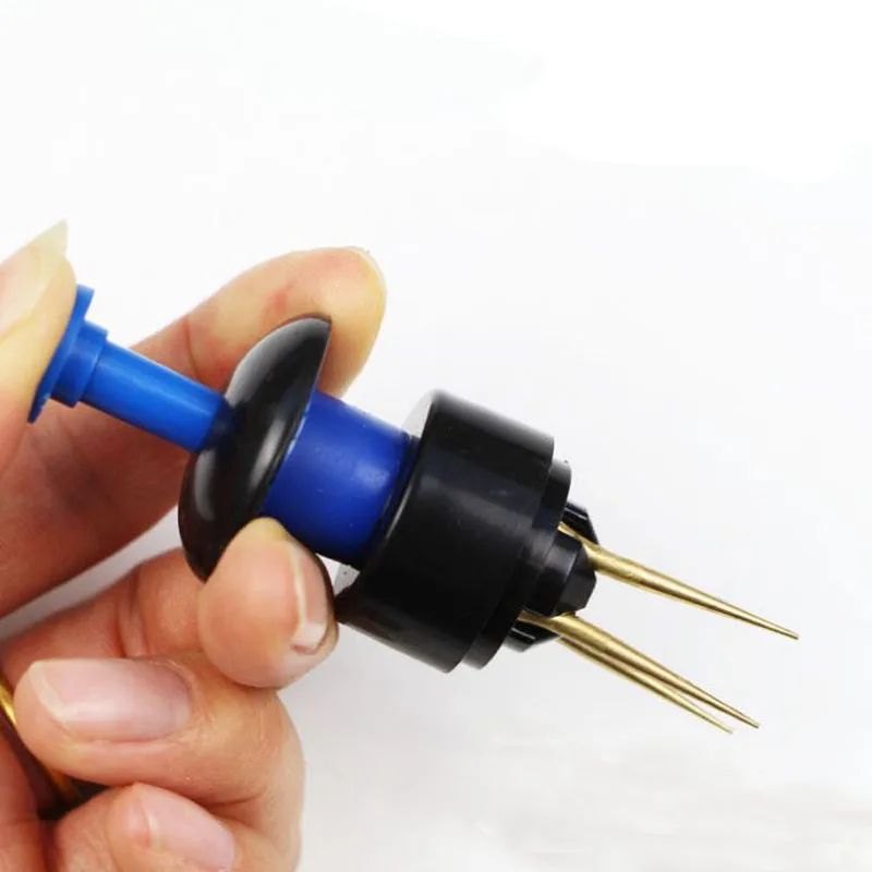 Высокое качество Портативный земляной червь кровяного червя клип рыболовная