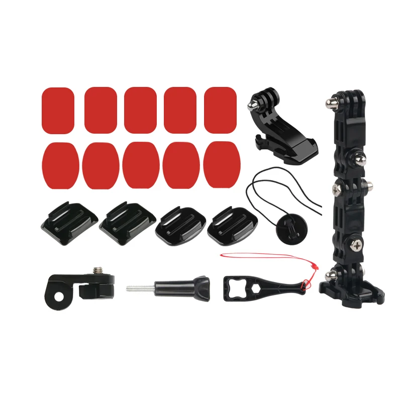 Кронштейн для подбородка мотоциклетного шлема поворотная кнопка GoPro Hero 8 7 6 black