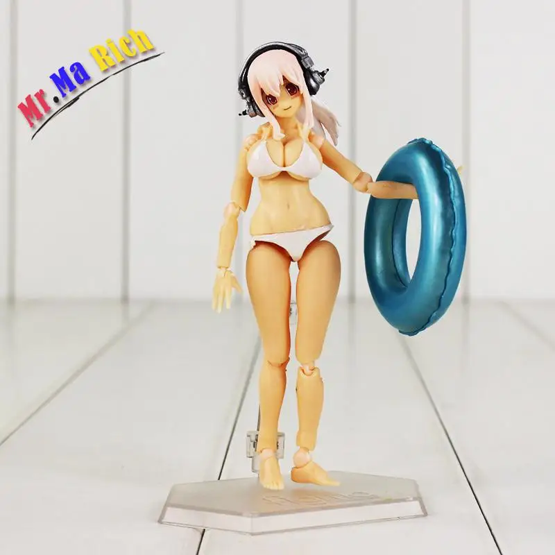 Аниме Супер сонико фигурка Figma 14 см экс 023 супер беллецца модельло бамбола