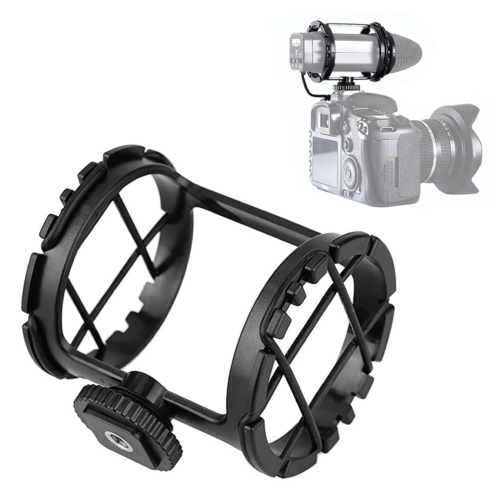 BY-C03 камера горячий башмак микрофон Shockmount для Zoom H1 BY-V02 BY-VM300PS 40 мм-48 мм подставка