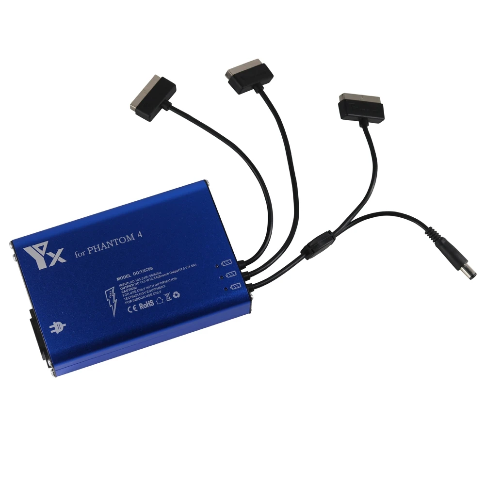 4 в 1 зарядное устройство Phantom Зарядное быстрой интеллигентая (ый) USB для DJI pro Advanced