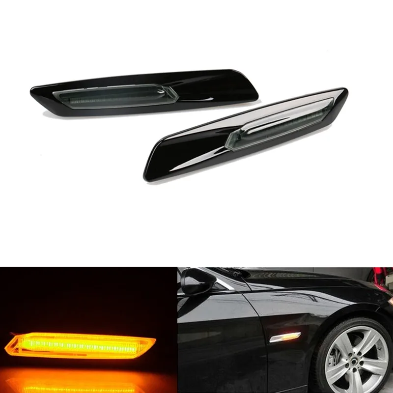 Для BMW E90 E91 E92 E93 Автомобильные светодиодные боковые габаритные огни для E60 E61 E81 E82