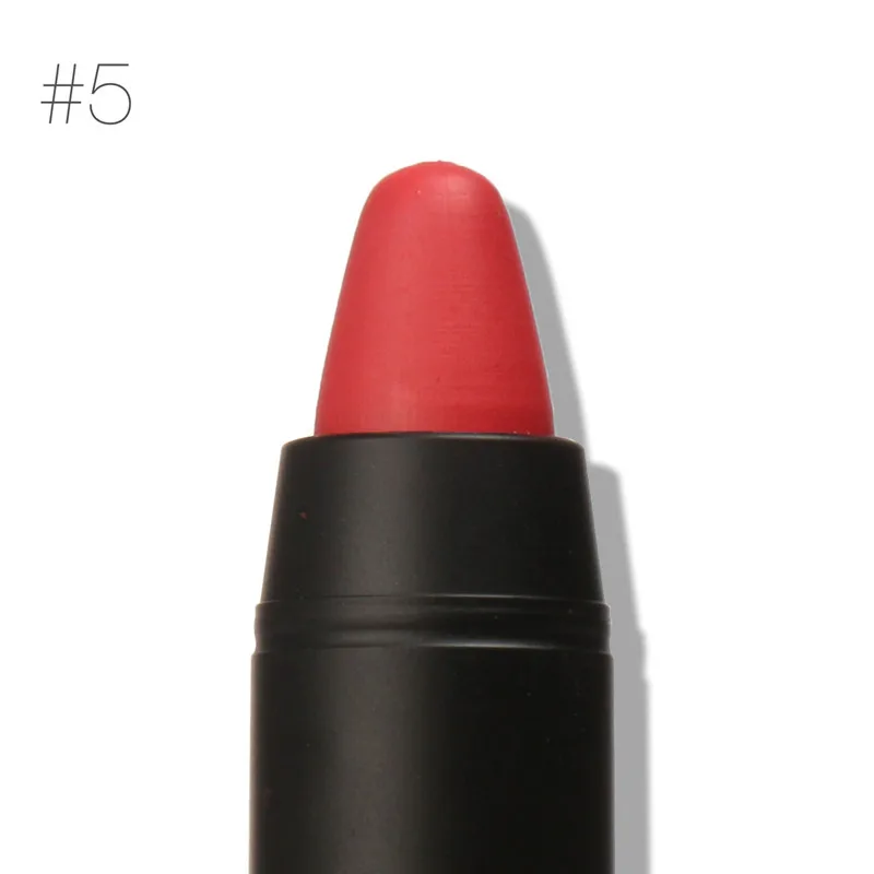 5 Brand FOCALLURE Matte Lipstick Pen Waterproof Long Lasting 12-color Lip Makeup Moisturizing Lasting Non-marking Matt Lipstick - Цвет: 5