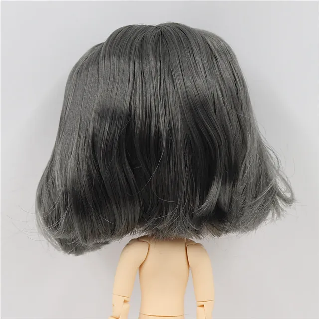 for middie doll 1/8 bjd завод blyth кукла среднего размера 20 см головы и купола, только парик, короткие волосы, кожа головы для куклы среднего размера, не для куклы blyth - Цвет: for middie doll