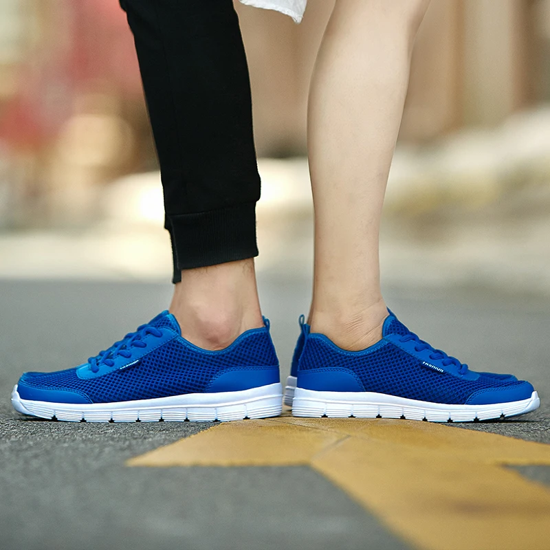 Plus Size Breathable Running Shoes Women Men High Quality Walking Shoe Comfortable Sport Trainer Zapatillas Hombre Calzado Mujer | Спорт и