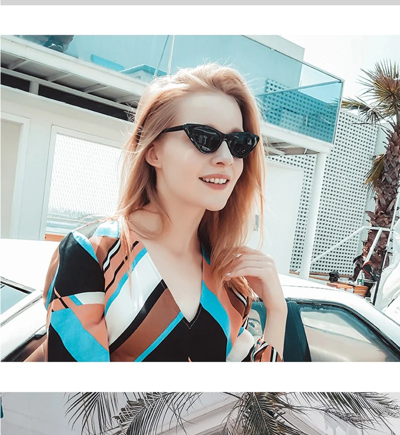 RBROVO новые роскошные Cateye Солнцезащитные очки женские классические Винтажные Солнцезащитные очки для покупок Ретро Lunette De Soleil Femme UV400