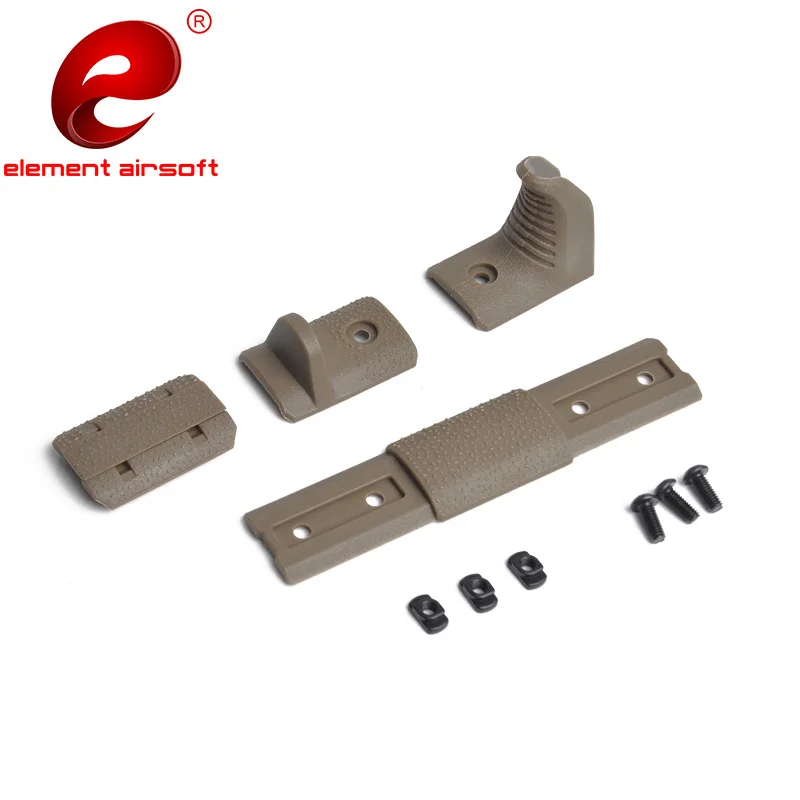 Элемент страйкбол m-lok handguard Stop Kit 4 шт./компл. eMag Pul Пластиковая Крышка рельса MLOK ручной стоп комплект M LOK слот-система MP02057