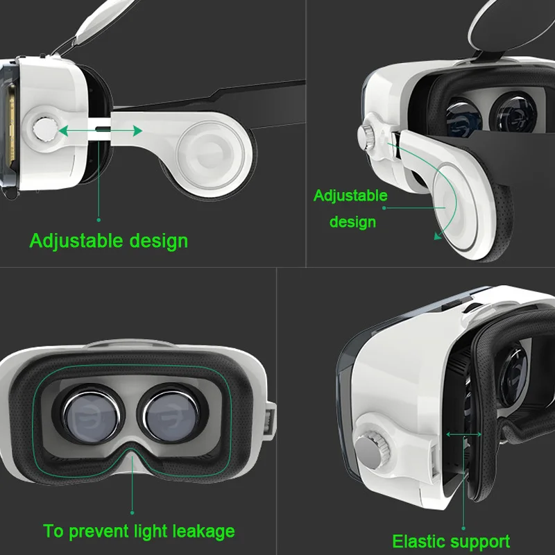 Xiaozhai BOBO VR Z4 очки с Bluetooth пультом дистанционного управления Google Cardboard Pro для Iphone Android смартфон биокулярный иммерсивный