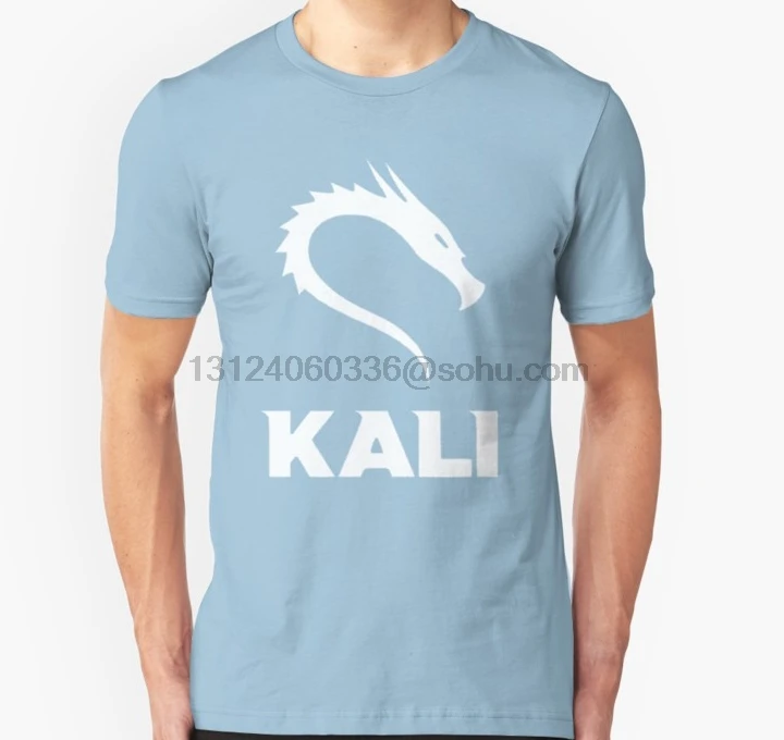 Мужская футболка с коротким рукавом Kali Linux Cyber safety Hacking Fun t shirt круглым вырезом