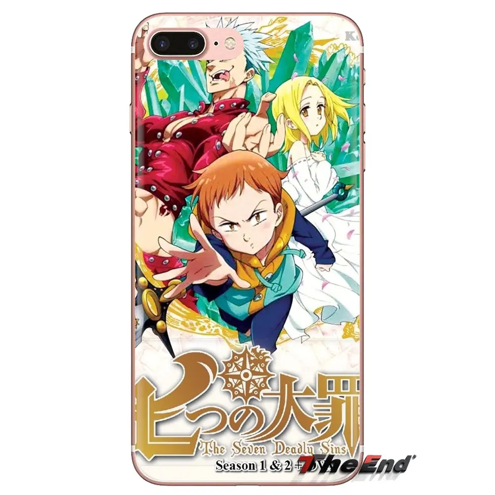 Seven Deadly Sins Season 1 для Samsung Galaxy J1 J2 J3 J4 J5 J6 J7 J8 Plus 2018 Prime 2015 2016 2017 прозрачные чехлы из ТПУ |