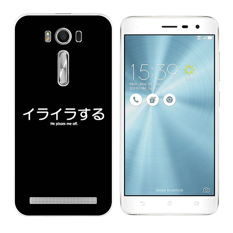 Чехол для телефона Asus ZenFone 2 Laser ZE500KL силиконовая задняя крышка 5 0 дюймов с принтом