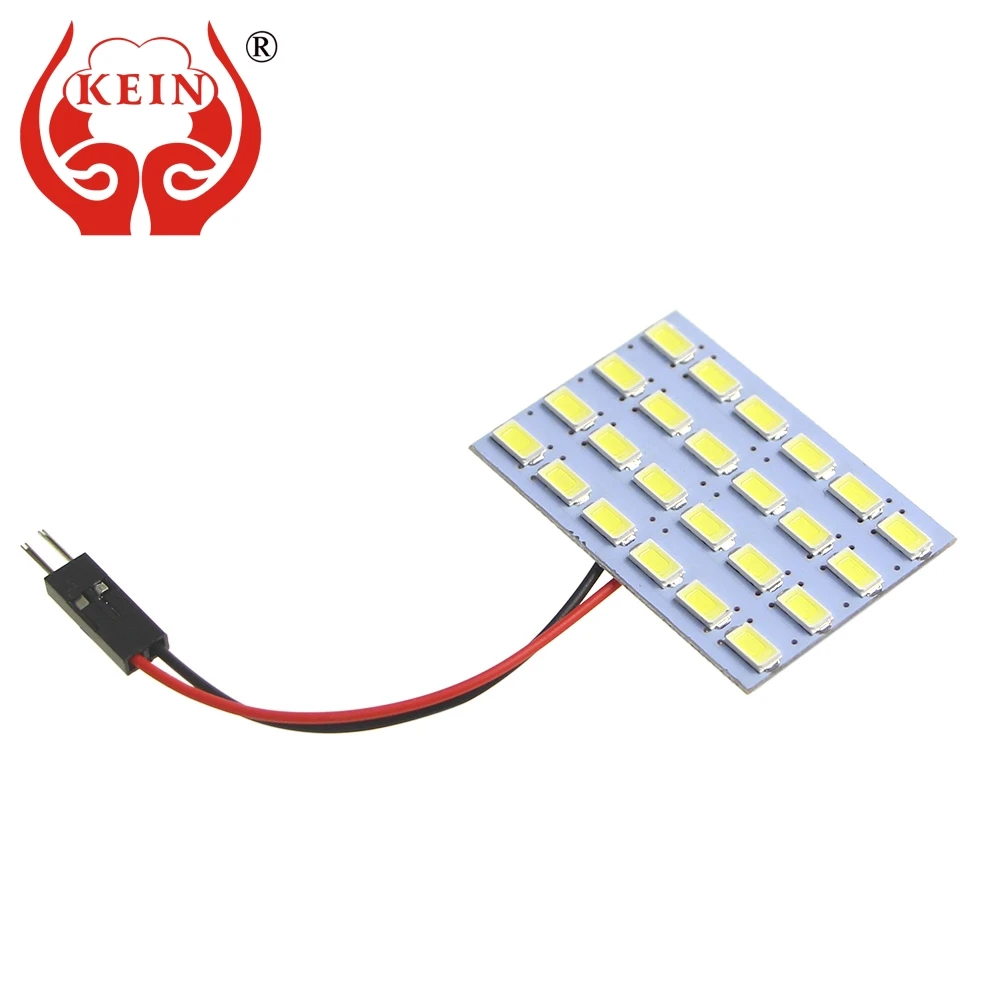 KEIN 10 шт. 24SMD 5630 BA9S festoon led T10 W5W T4W чтение купол 5730 карта панель купольные огни