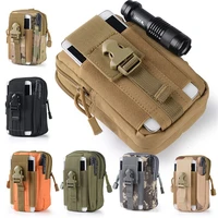 outdoor camping waist wallet military belt bag tactical holster climbing molle pouch hiking cycling purse phone case for iphone
