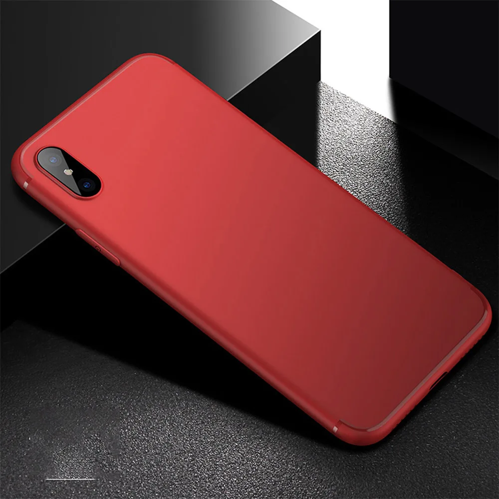 Мягкий чехол CASEIER для iPhone X ультра тонкий из ТПУ 6 6s 7 8 Plus 5 5S SE телефона Capa Capinha |