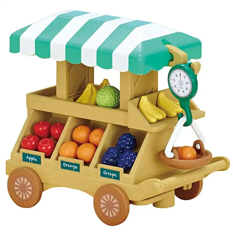 Sylvanian Families кукольный домик игровой набор сцены аксессуары фрукты конфеты вагон игрушка магазин без фигурок