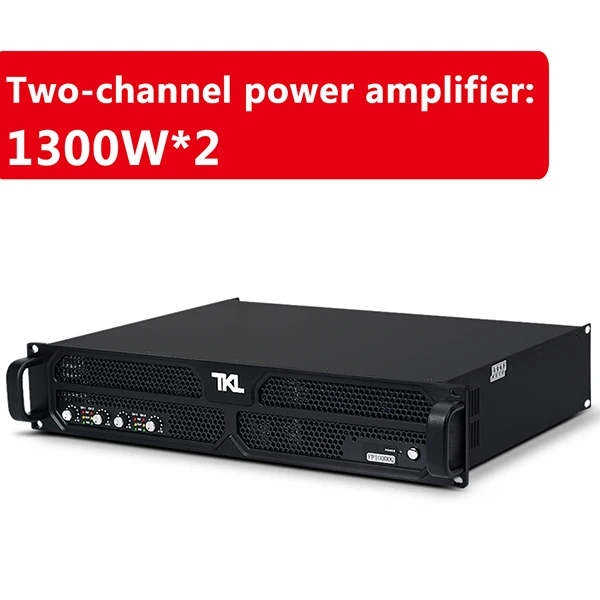 PH1300 x2 TKL PH2 усилитель мощности 2 канала 1300 Вт x2 Профессиональный усилитель мощности сабвуфер питания усилитель сцены DJ - Цвет: PH1300 x2