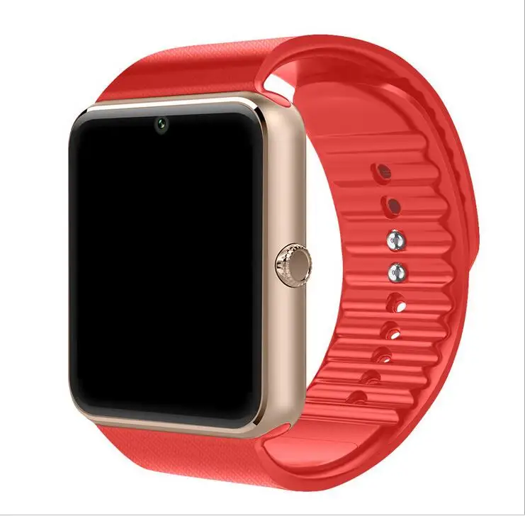 Smart Watch GT08 Clock Sync Notifier Support Sim TF Card Bluetooth Connectivity Android Phone Smartwatch Alloy | Электроника