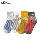 Женские хлопковые носки, милые Мультяшные уличные носки из аниме Ghibli, Миядзаки, забавные носки в полоску с изображением Харадзюку, Тоторо, Le68240