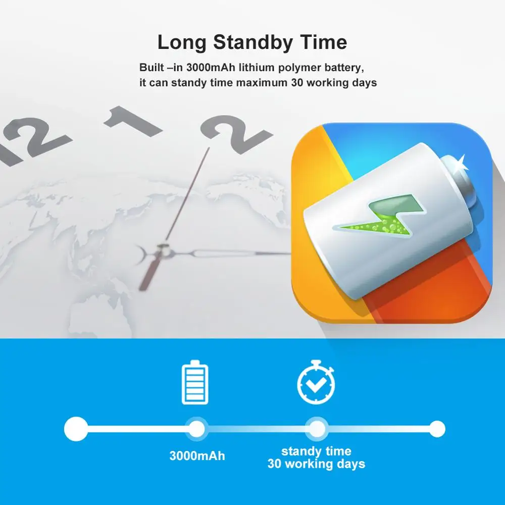 Портативный магнитный мини GPS трекер в реальном времени GSM локатор длительный