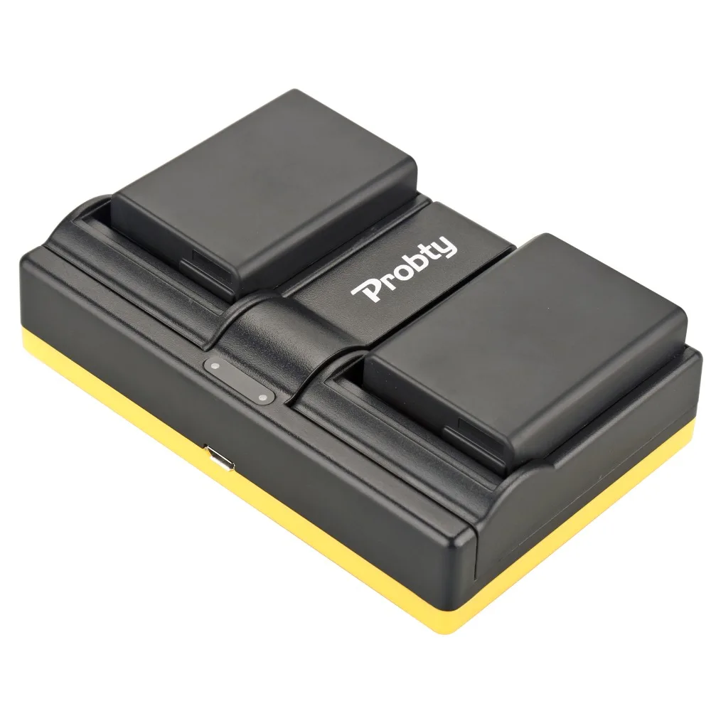 Probty 2 шт. EN EL14 RU Камера Батарея + USB Dual Зарядное устройство адаптер переменного тока