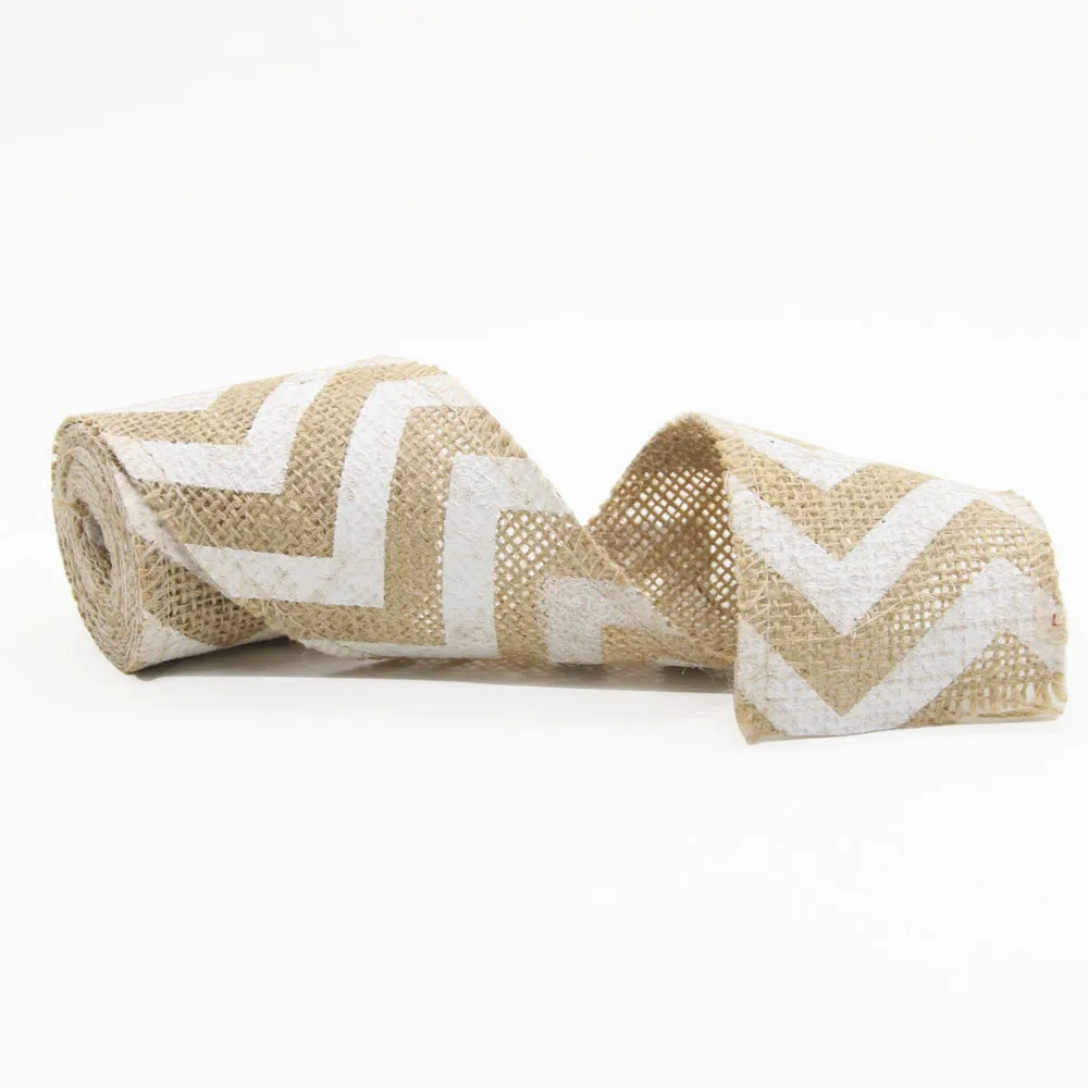 B Мешковины кружевная бейка полосы Rusticity Свадебный декор DIY Craft Roll белый висит украшения Рождество дерево enfeites натальные - Цвет: B
