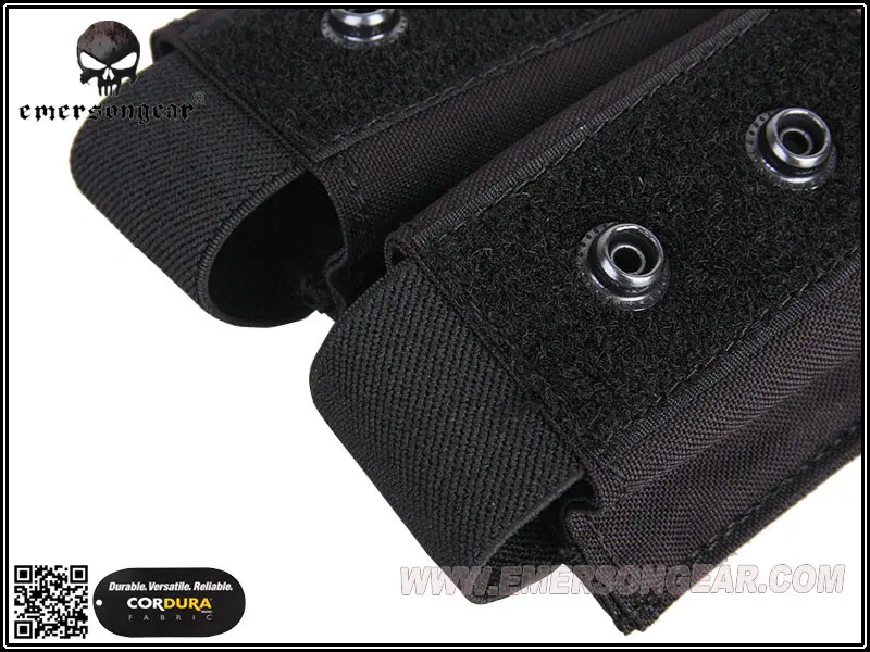 Emersongear LBT Стиль 40 мм двойная сумка для магазина Боевая Molle Магнитная EM6366 черная|pouch