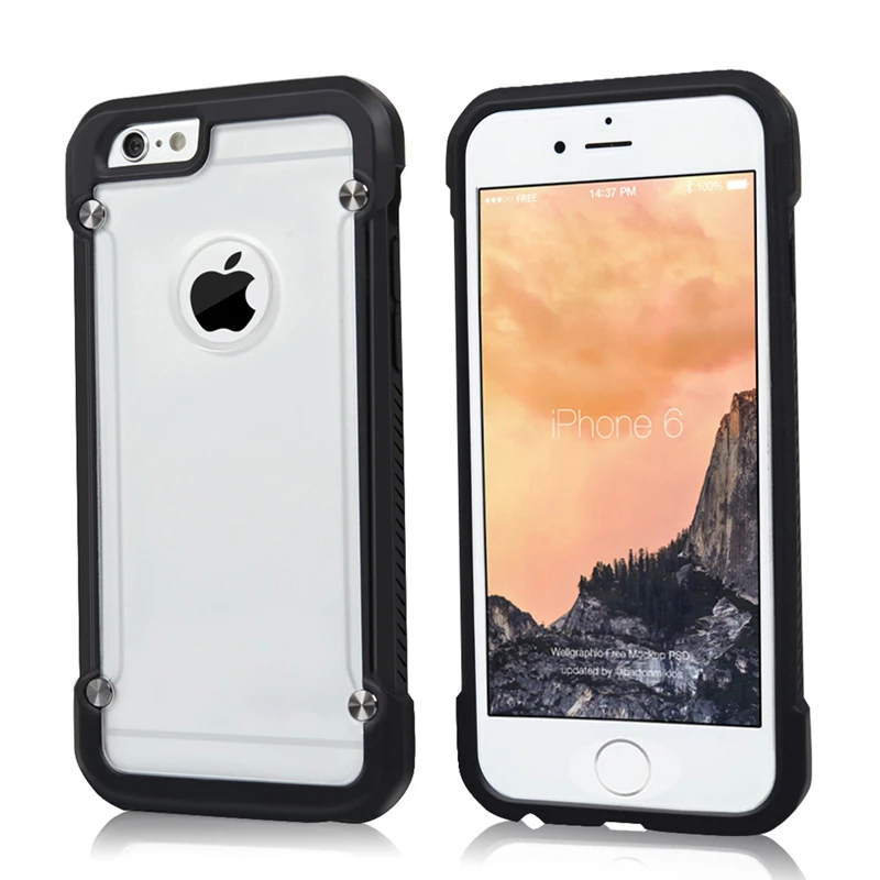 Для iPhone 6 Plus/6 S Plus 5 чехол для телефона [сверхмощный] Защита всего Края Гибридный