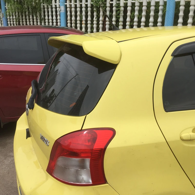 Спойлер для Toyota Yaris высококачественный спойлер из АБС-пластика заднего крыла