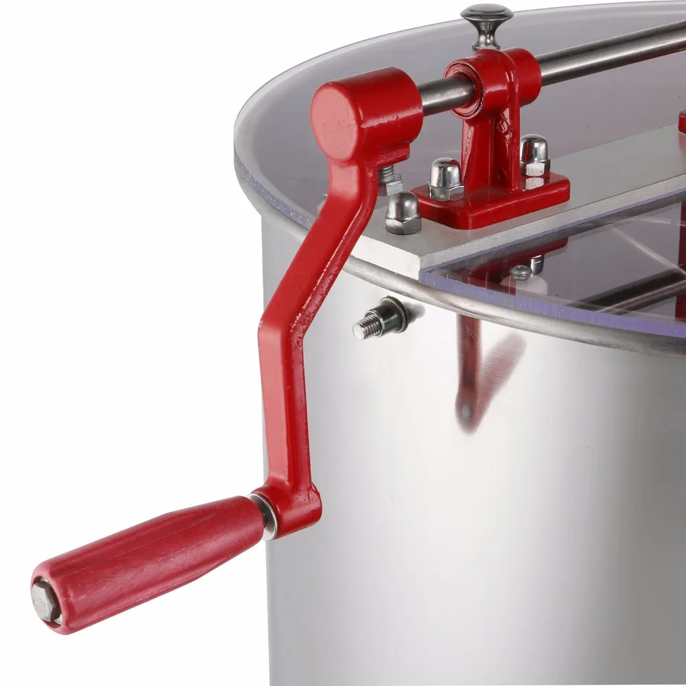 

Manual Honey Extractor Brand New Large Four 4 Frame Stainless Steel Manual Honey Extractor