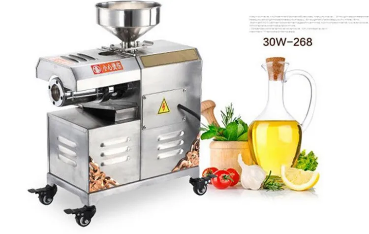Автоматический пальмовый пресс для горчичного масла 30 кг/ч | Бытовая техника