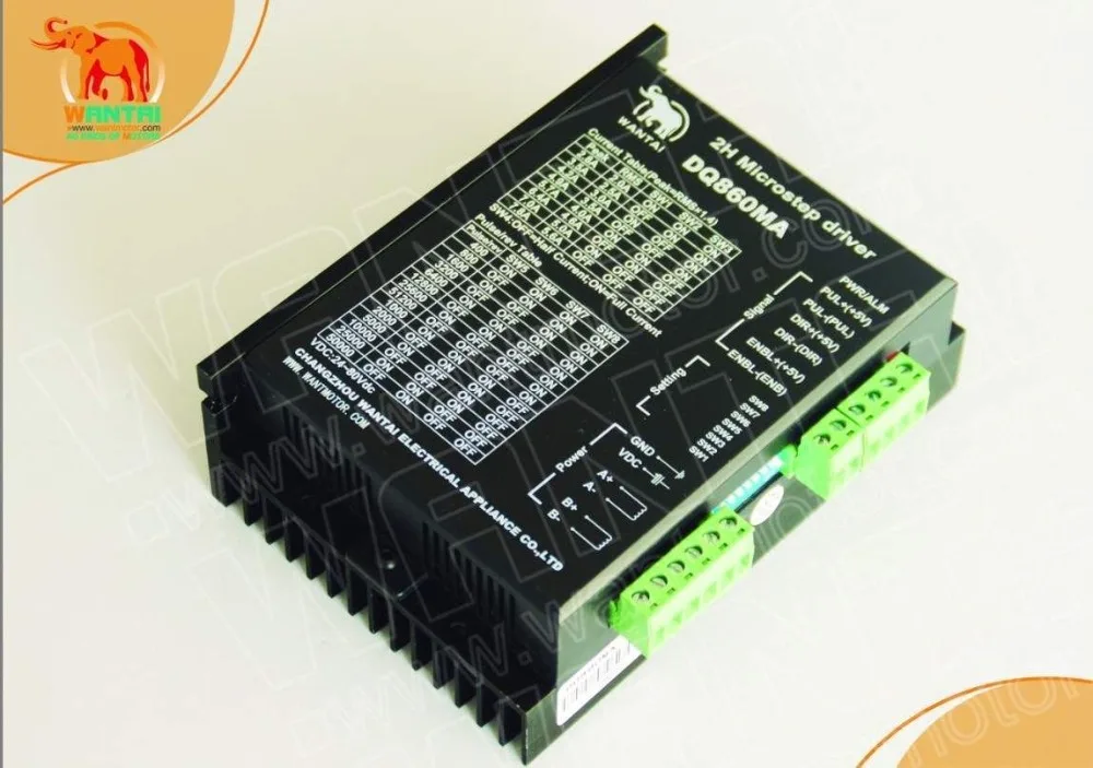 4Axis cnc router Nema34 12N.m(1700oz-in) 6A Stepper Motor 85BYGH450C-060 &amp Driver DQ860MA 80V 7.8A 256Micro | Обустройство дома