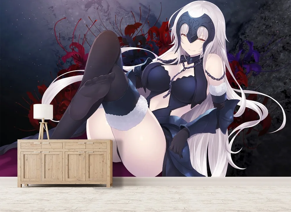 [Самоклеющиеся] 3D Fate Stay Night 2 японская аниме настенная бумага печать настенные