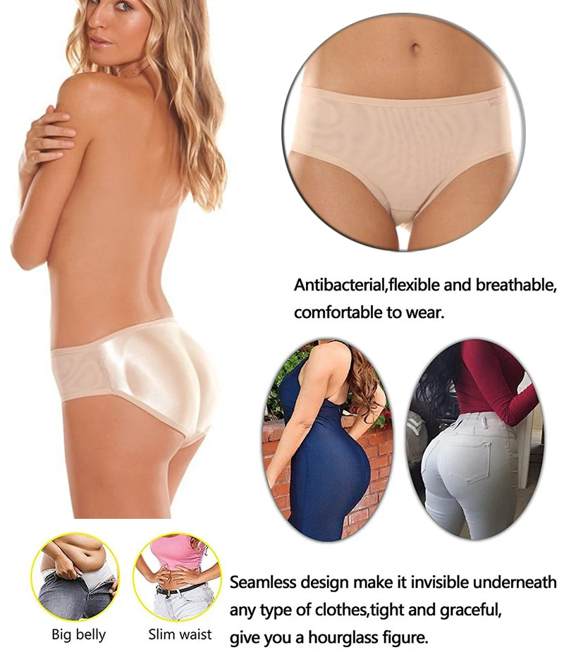 NINGMI, M-4XL, увеличивающие бедра, подтягивающие ягодицы, Корректирующее белье для тела, для женщин, для тренировки талии, сексуальные, Большие задницы, трусы, пуш-ап, нижнее белье, контролирующие трусики