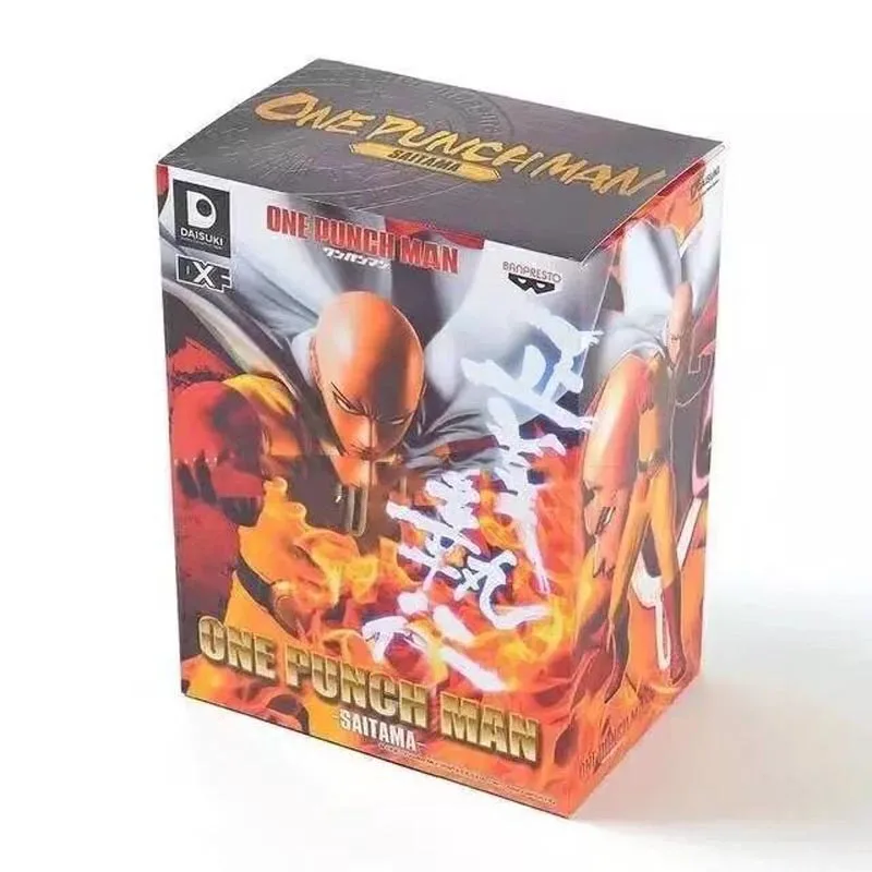 Аниме One Punch Man DXF Сайтама ПВХ Рисунок Коллекционная модель игрушки 20 см|Игровые
