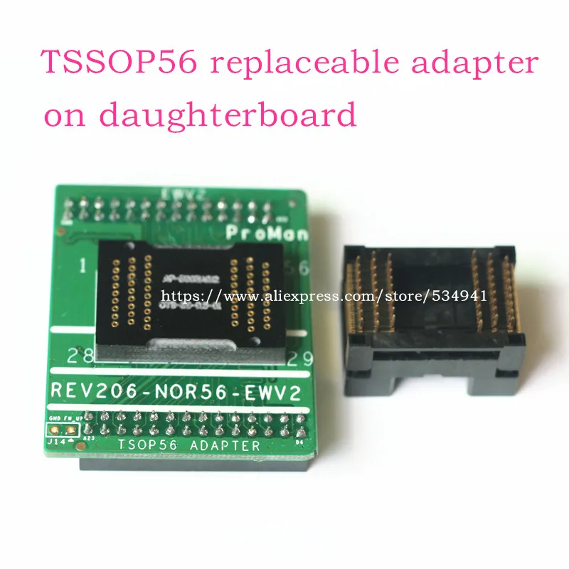 TSOP56 адаптер для профессионального программатора флеш памяти NAND ProMan/TSOP56