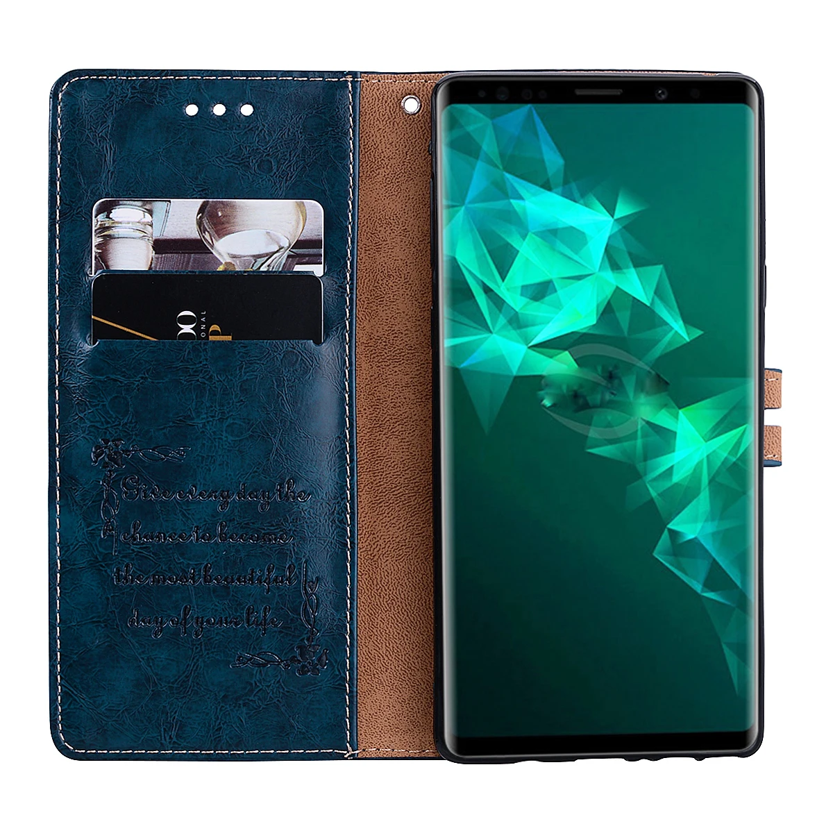 Роскошный кожаный чехол-кошелек для Samsung Galaxy Note 9 J3 J5 J7 Pro 2017 A3 J1 Mini 2016 A5 A6 A7 A8 J2 J4 J6 J8