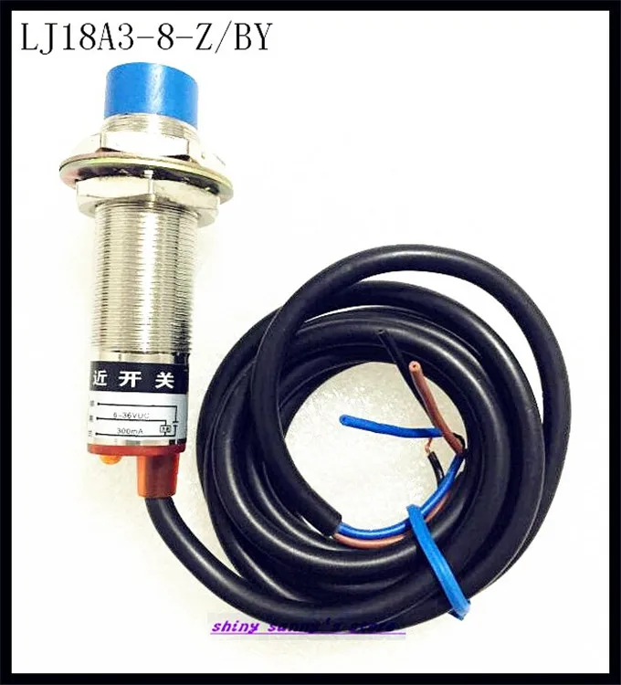LJ18A3-8-Z/BY M18 6-36VDC три провода DC PNP NO 8 мм измерение расстояния индуктивный датчик