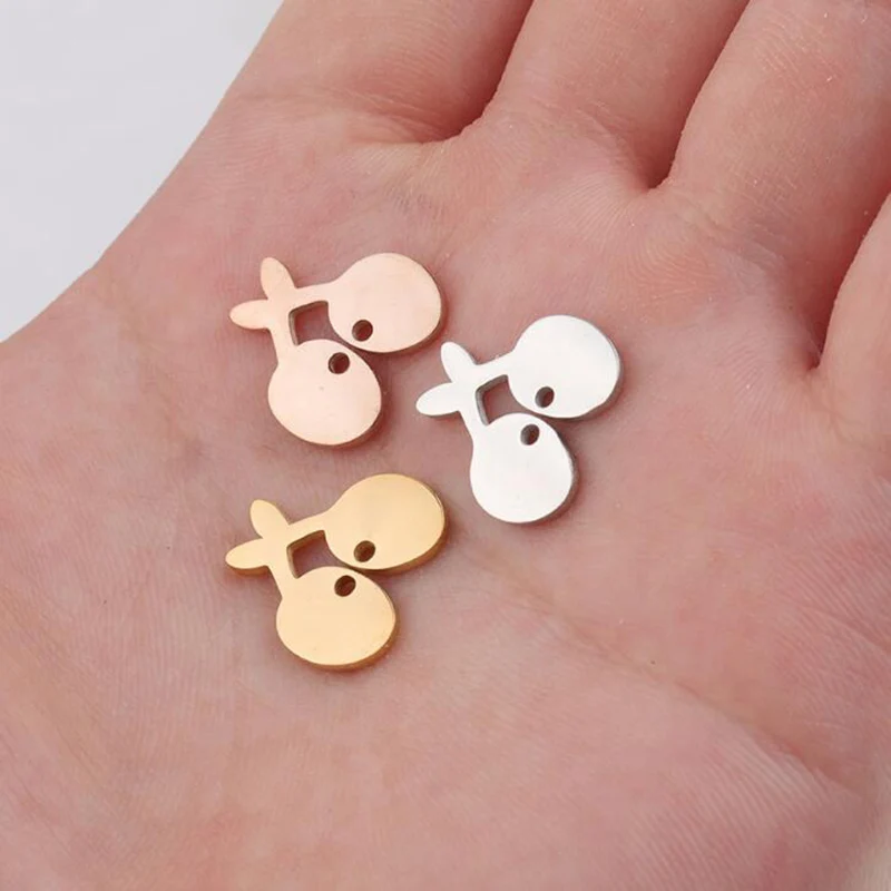 Зеркальные полированные соединители с двумя отверстиями подвески из