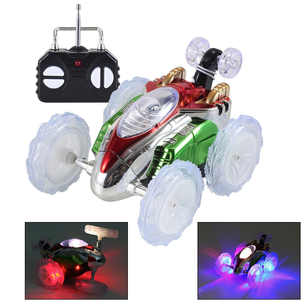 Фото 360 Tumbling Electric Controlled RC Stunt Dancing Car Flashing Light Dasher Vehicle Kids Remote Control Toy Drop Shipping Игрушки и 360 Tumbling Electric Controlled RC Stunt Dancing Car Flashing Light Dasher Vehicle Kids Remote Control Toy Drop Shipping Игрушки и