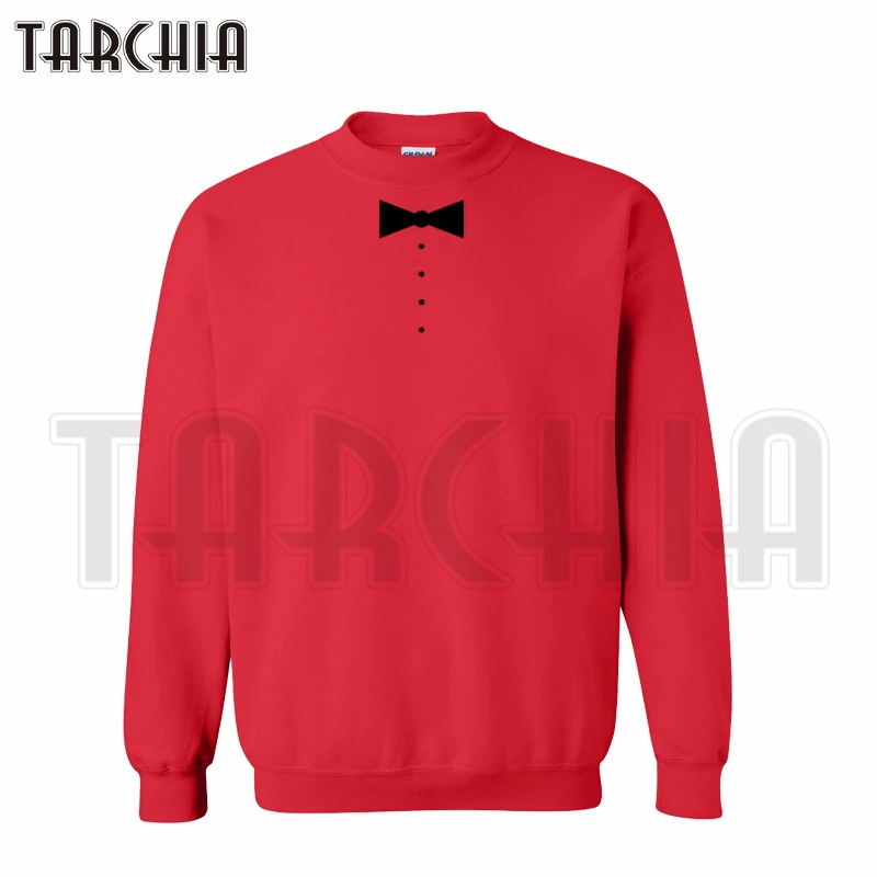 Мужская толстовка TARCHIA Повседневная Толстовка с забавным галстуком и 3D-принтом
