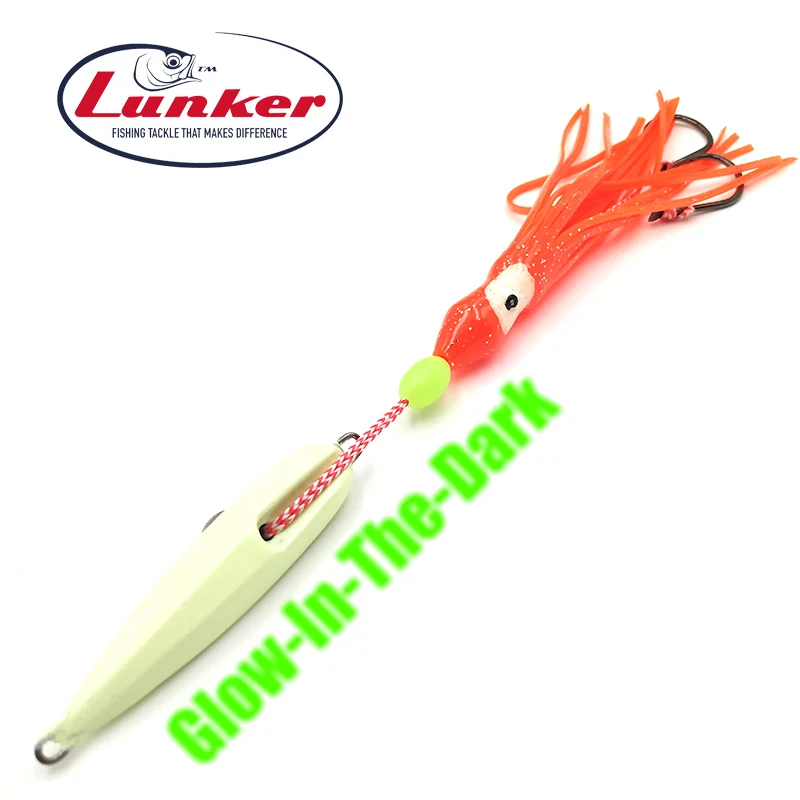 Металлическая морская приманка Lunker смолу для лодки 40 г 60 80 100 120 150 180 200 г|salt water