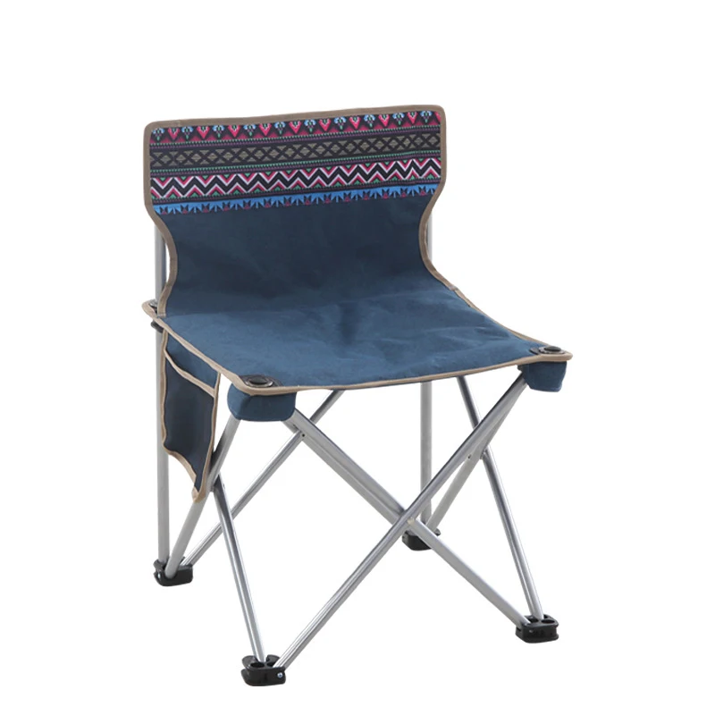 Портативный походный пляжный стул S складной для рыбалки кемпинга 600D