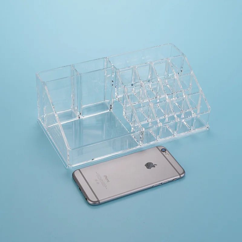 Органайзер для косметики LIYIMENG акриловый с кристаллами шкатулка ювелирных